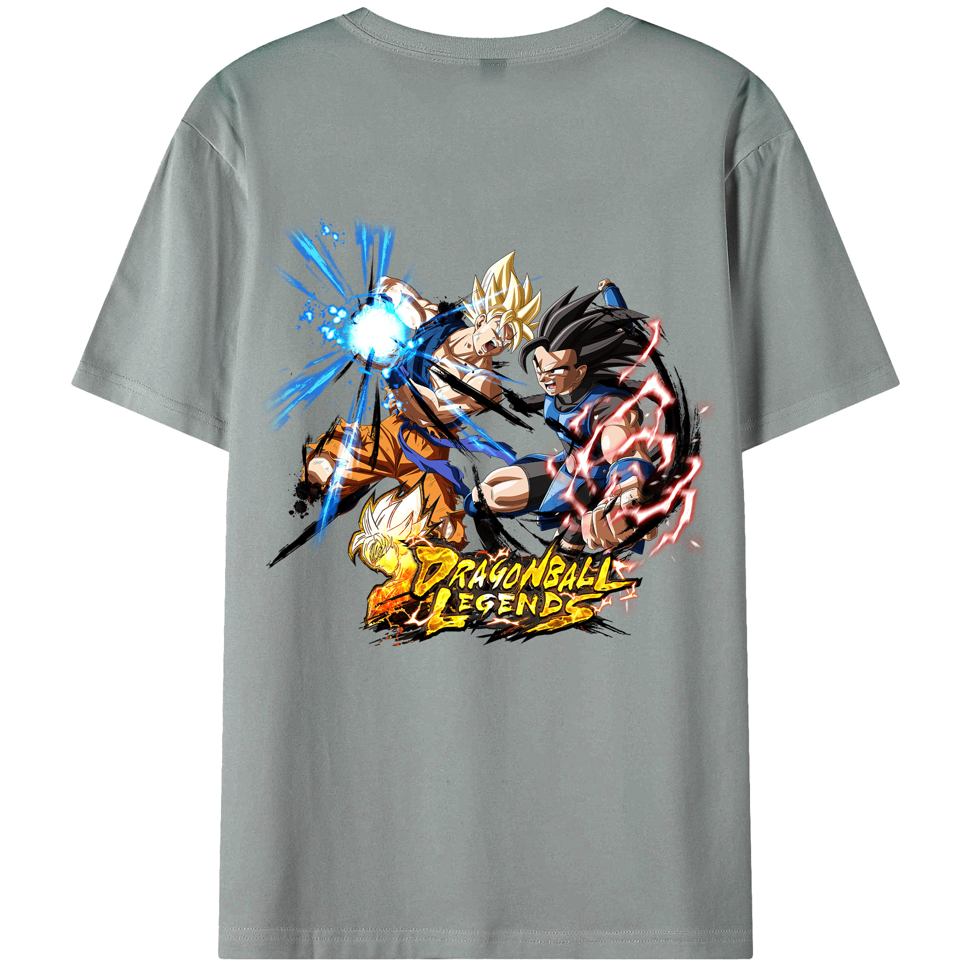 （画像用） ドラゴンボール DRAGON BALL 綿100％ メンズ半袖Tシャツ（バックプリント） 通気性